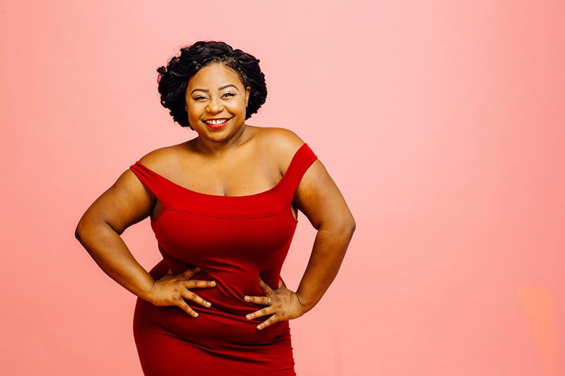 plus-size modelling